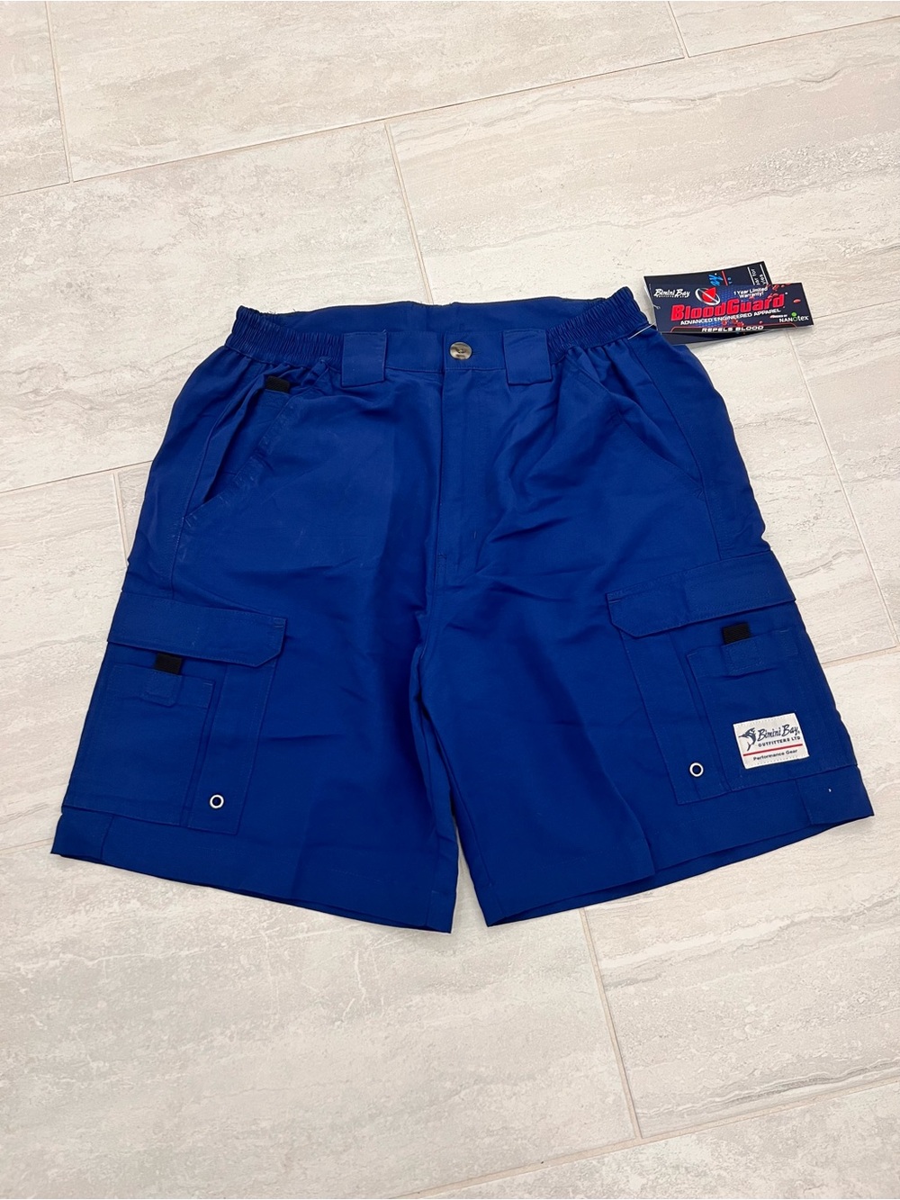 Bimini Bay Royal Blue Men's Cargo Shorts